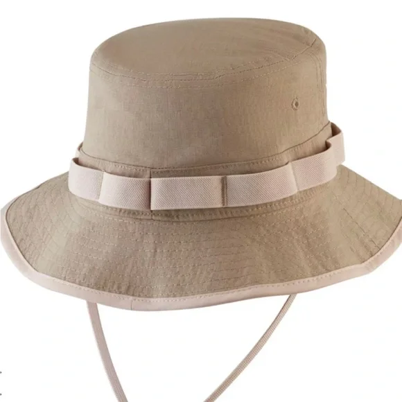 New Nike Khaki Bucket Hat - Picture 2 of 2